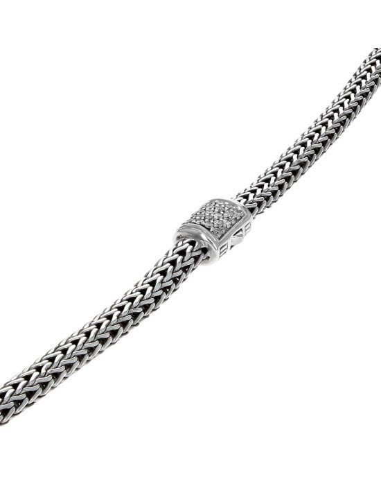 John Hardy Classic Chain with Diamond Clasp