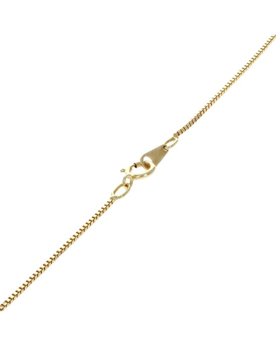 Diamond Micro Pave Teardrop Necklace