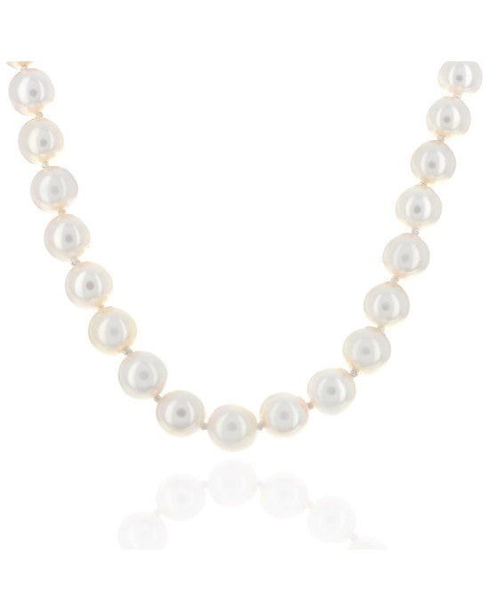 Pink Akoya Pearl Strand with 14K Clasp