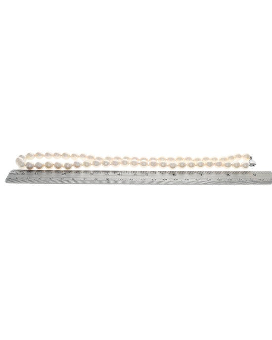 Pink Akoya Pearl Strand with 14K Clasp