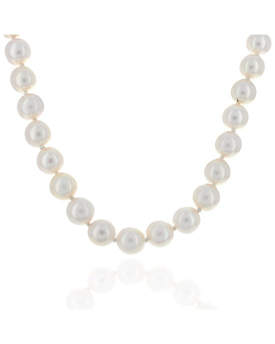 Pink Akoya Pearl Strand with 14K Clasp