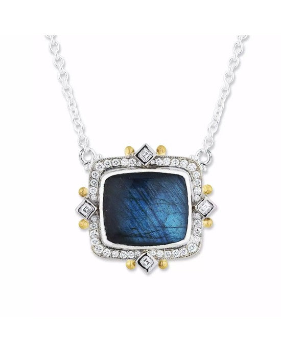 Lika Behar Moondance Labradorite and Diamond Necklace