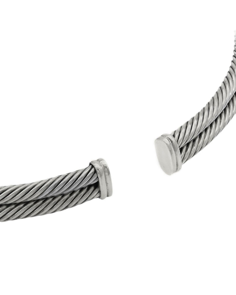 David Yurman Metro Double X Crossover Choker