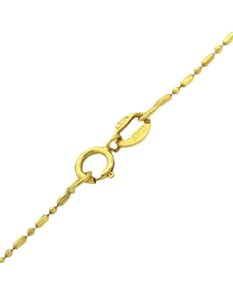 Ruby and Diamond Open Cut Cross Necklace in Yellow Gold