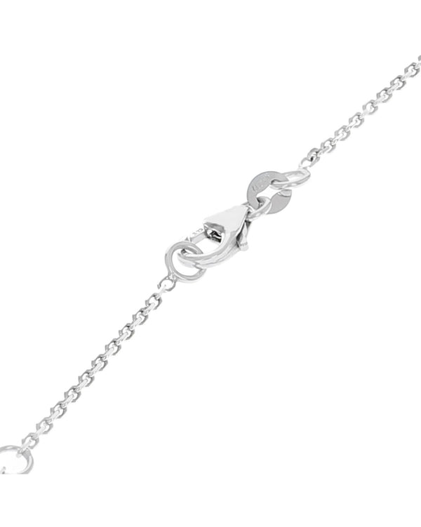 Graduated Diamond Eternity Drop Necklace