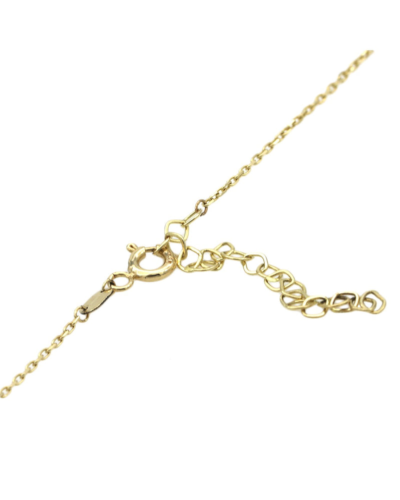 Alternating Flat and Fluted Disc Cable Chain Necklace