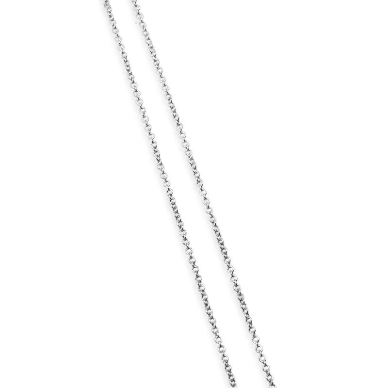 Tiffany & Co. Sterling Silver 1837 Open Circle Necklace