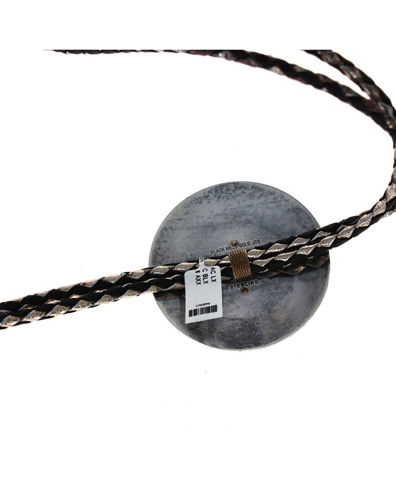 Black Hills Sterling Silver & Gold Bolo Tie