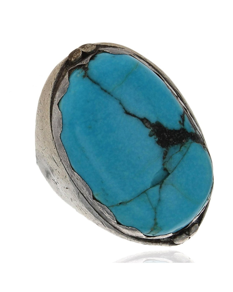 Navajo Sterling Silver & Turquoise Ring