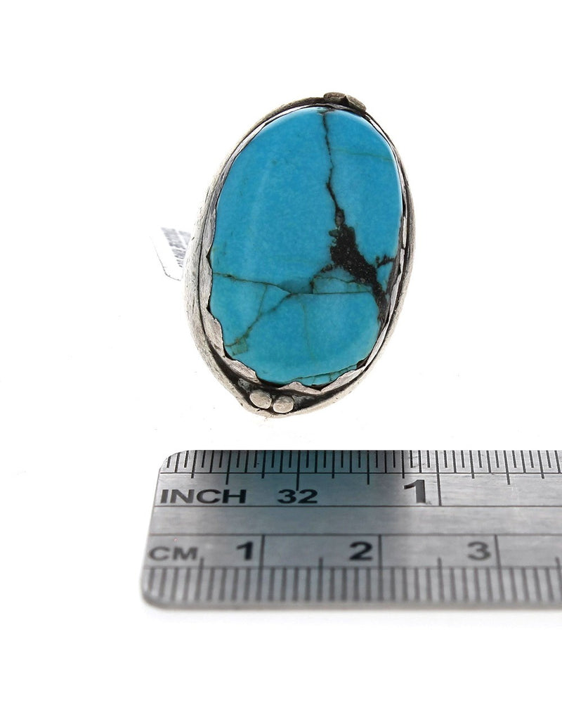 Navajo Sterling Silver & Turquoise Ring