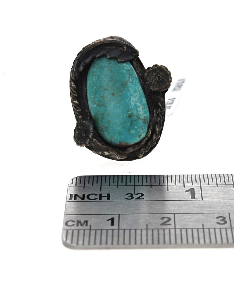 Navajo Sterling Silver & Turquoise Ring