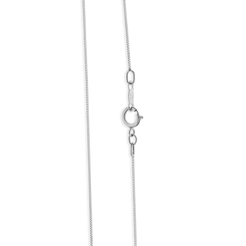 10 Karat White Gold Diamond Graduated Journey Necklace