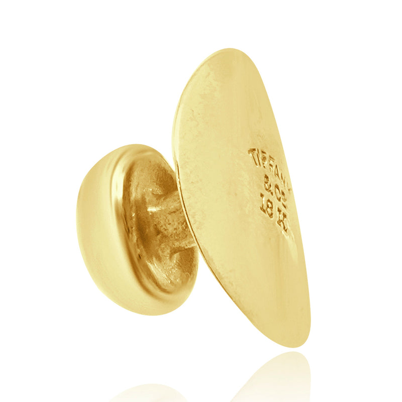 18 Karat Yellow Tiffany & Co. Button Stud Pin
