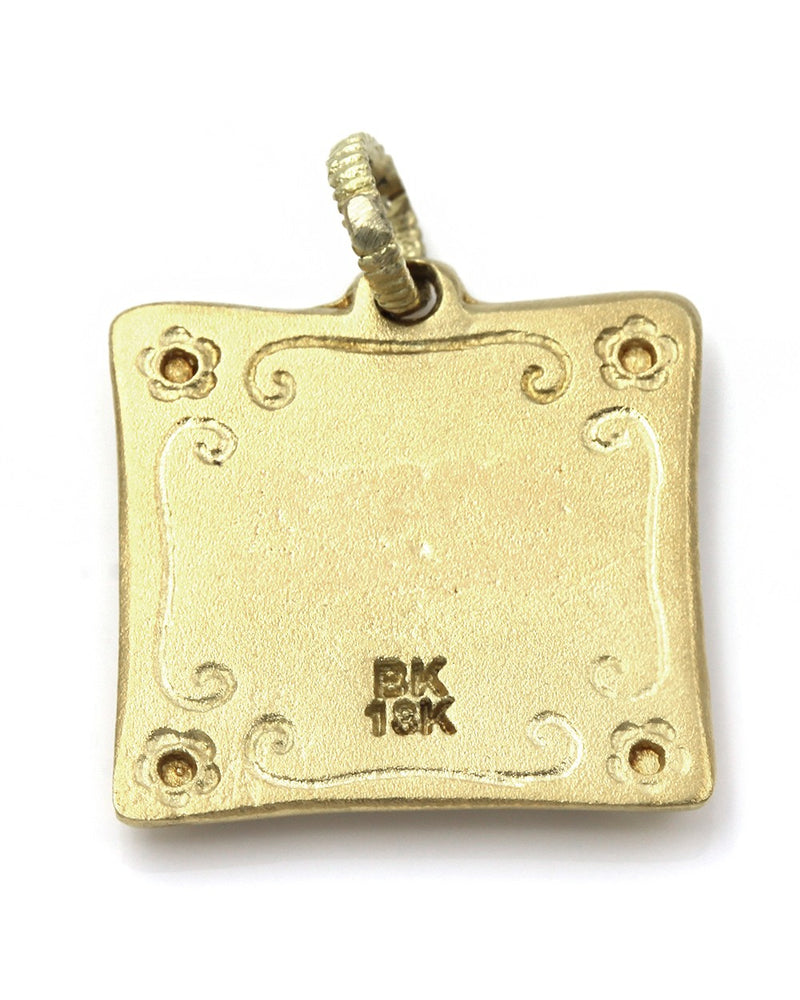 Barry Kronen Babylicious Boy Charm Pendant in Gold