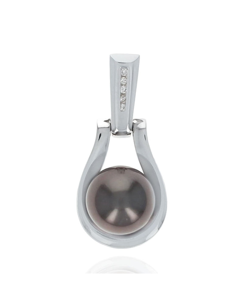 South Sea Pearl and Diamond Pendant