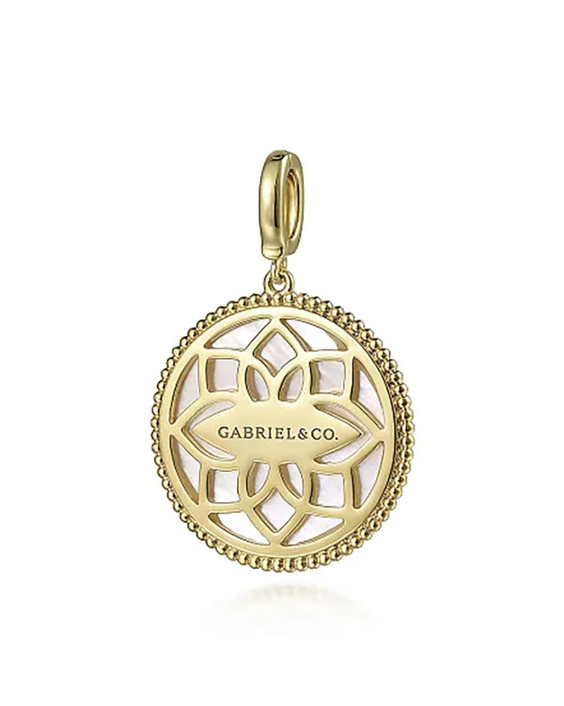 Gabriel & Co. Bujukan Mother of Pearl Inlay Pendant