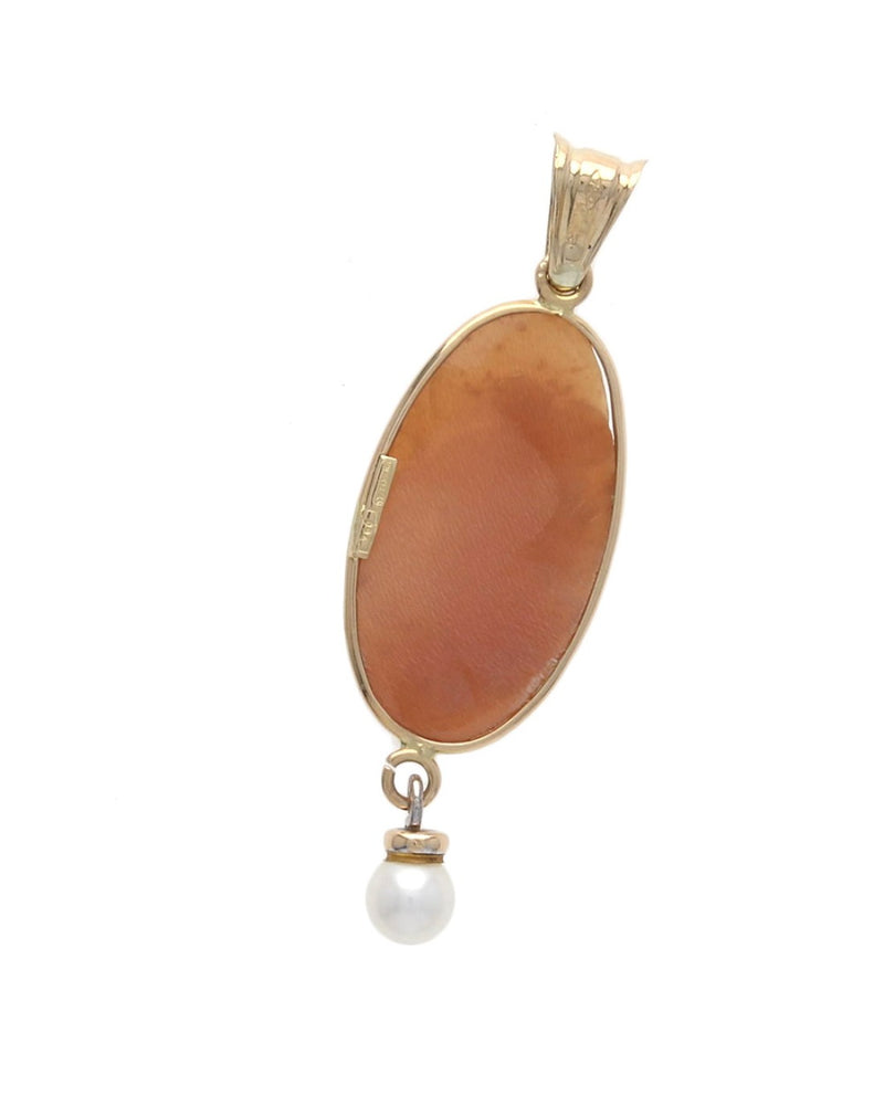 Dancing Lady Pearl Dangle Pendant