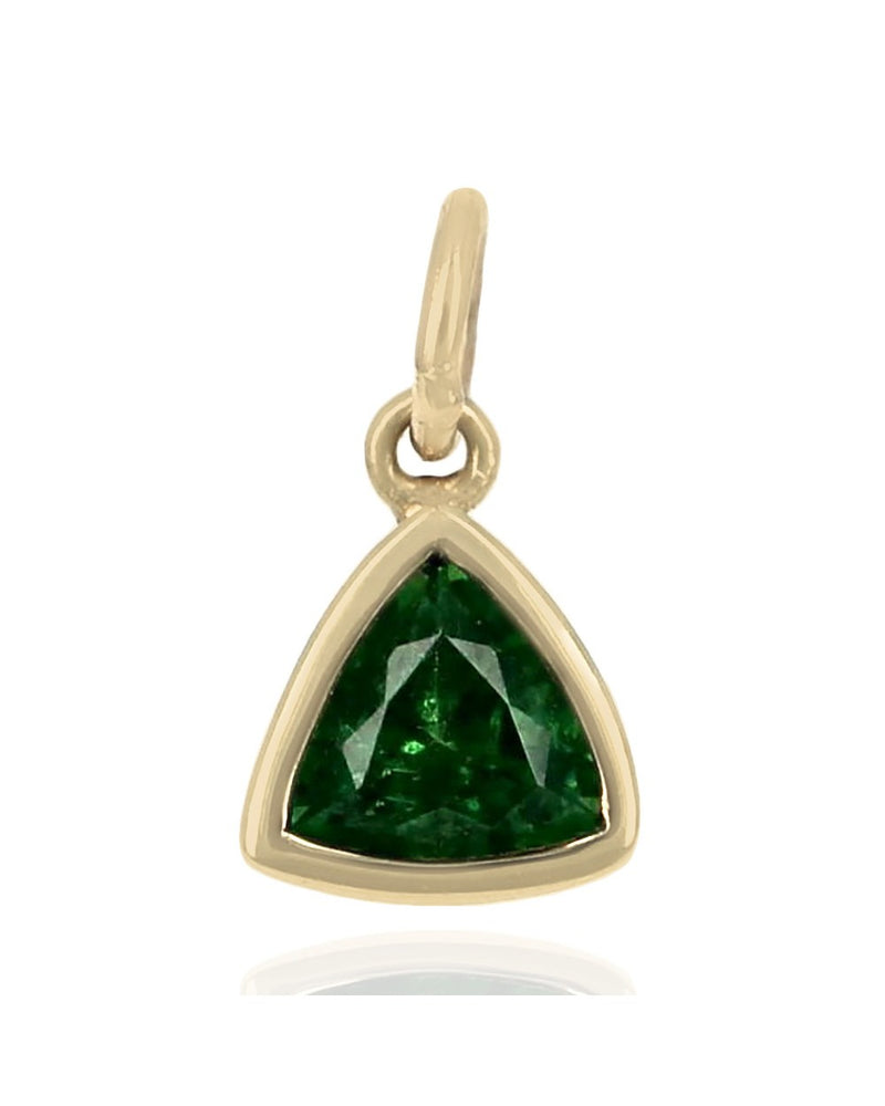 Tsavorite Drop Pendant