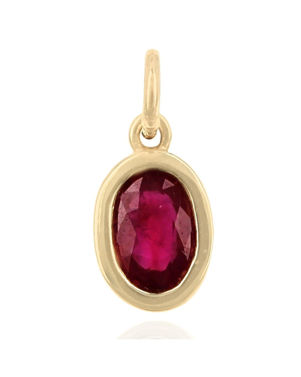 Ruby Drop Pendant