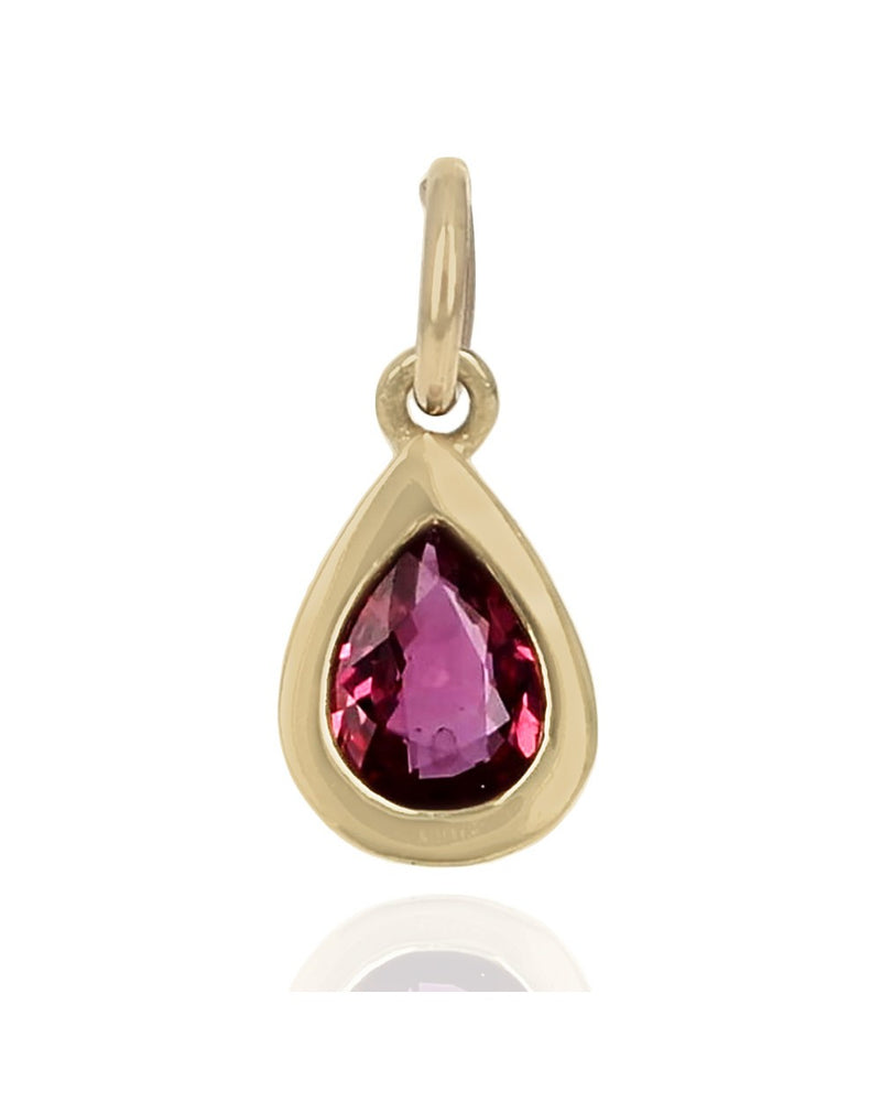 Ruby Drop Pendant