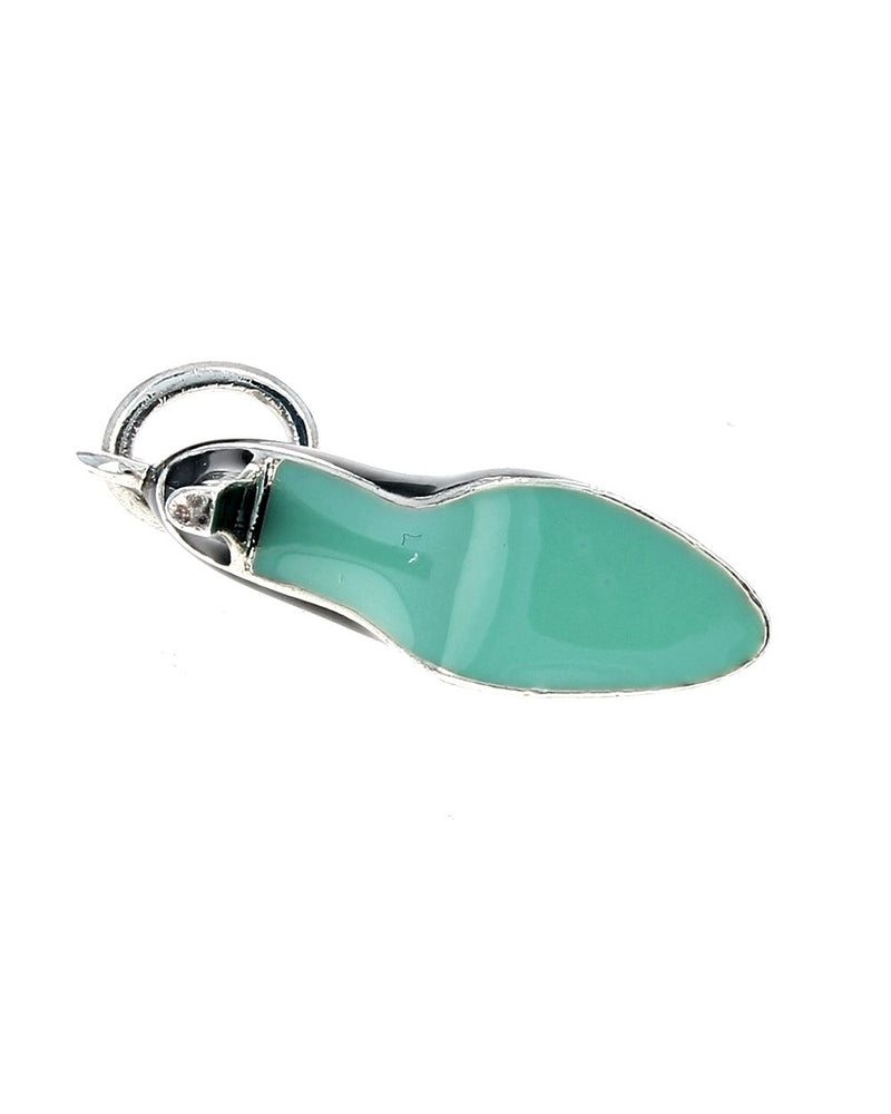 Tiffany & Co. Black & Blue Enamel Stiletto Charm