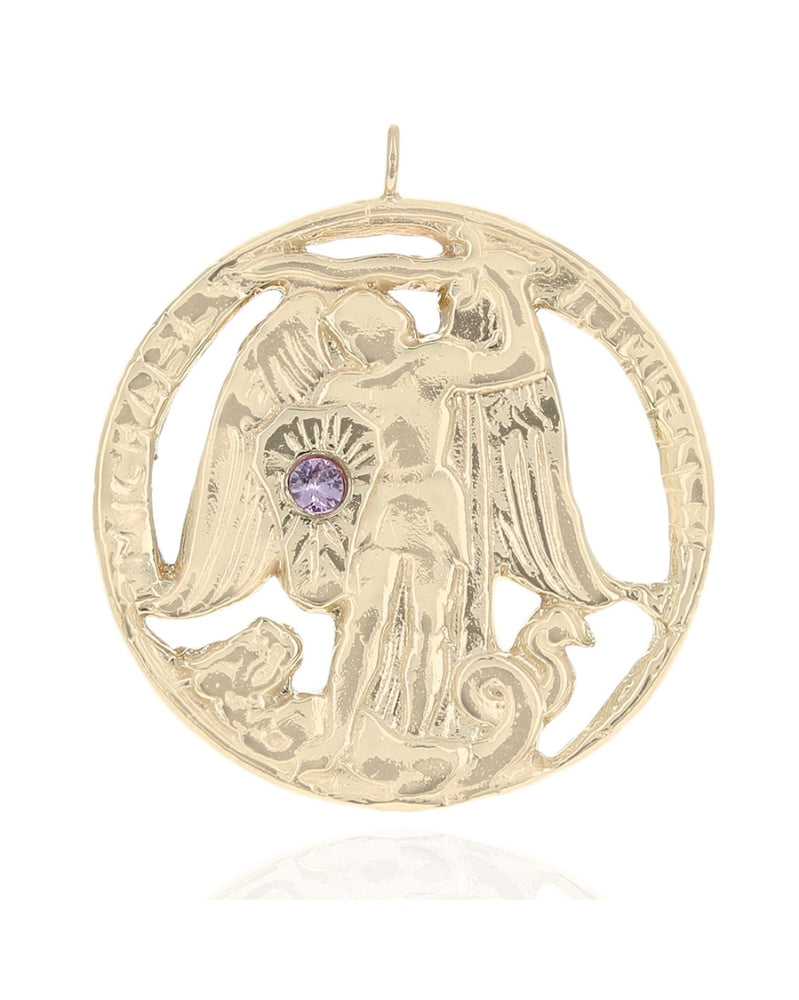 Michael the Archangel Cut Out Pendant