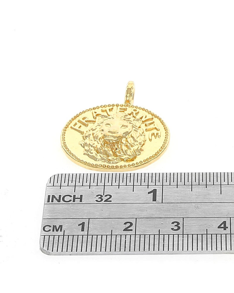 Mene Fraternite 24K 3D Pendant