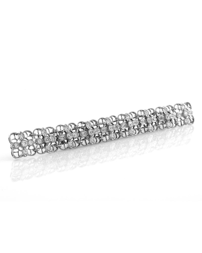 Tiffany & Co. Art Deco Diamond Bar Pin in Platinum