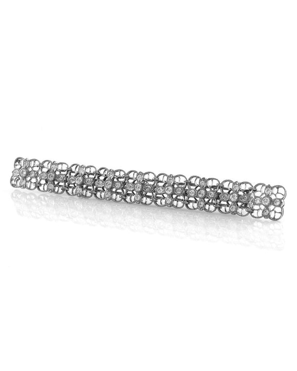 Tiffany & Co. Art Deco Diamond Bar Pin in Platinum