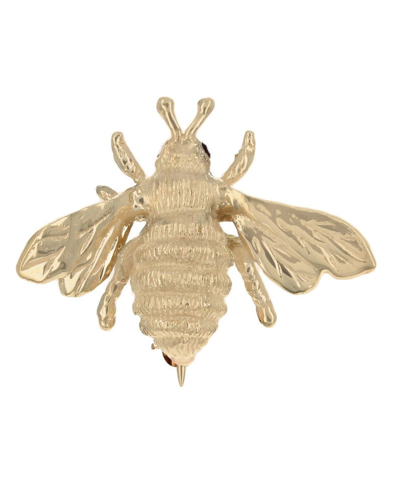 Bee Pin in Yellow Gold