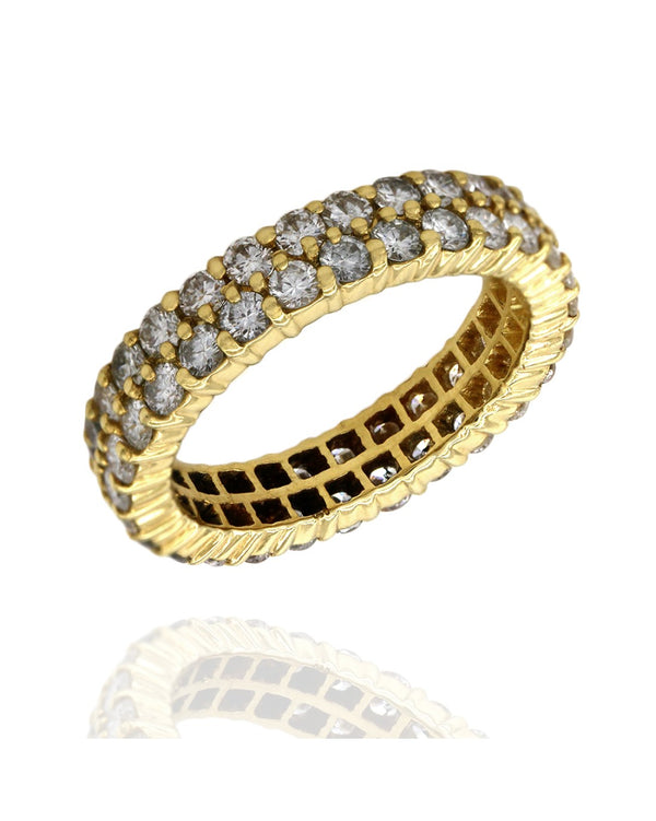 Diamond Eternity Ring in Gold