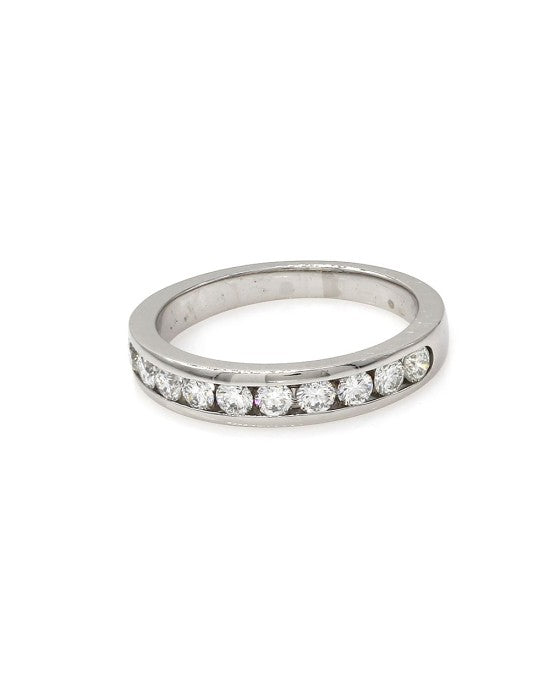 0.50ctw Diamond Band/ Ring in Platinum Size 4.75