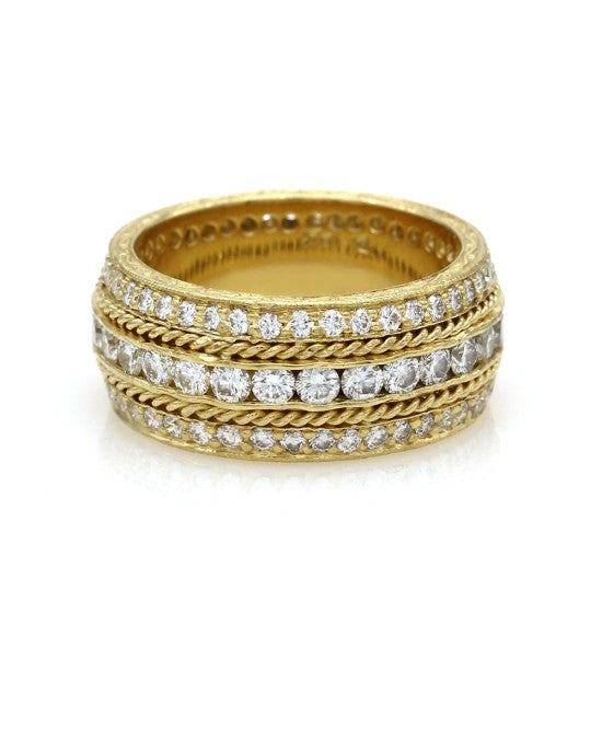 Penny Preville Eternity Ring in Gold