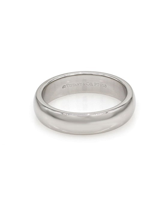 Tiffany & Co. Wedding Band in Platinum SZ 5.25