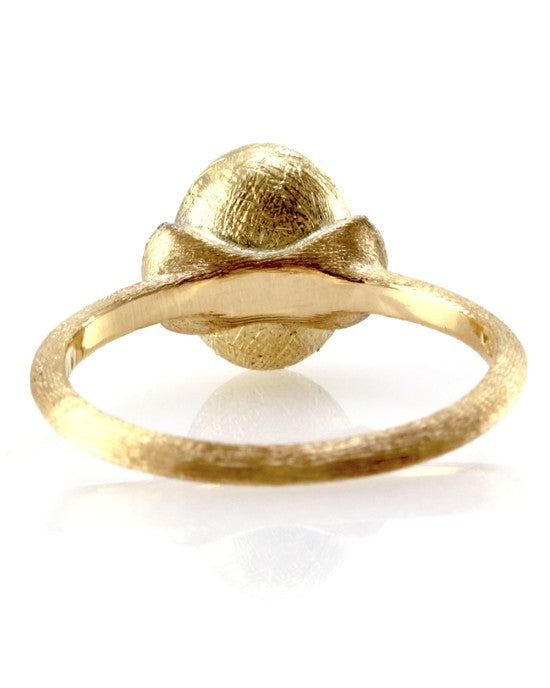 Nanis Dancing in the Rain Collection Pave Diamond Accents Ring in 18K Gold