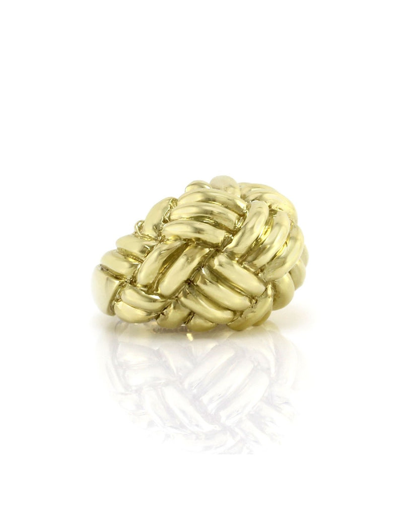 Tiffany & Co Gold Woven Knot Ring