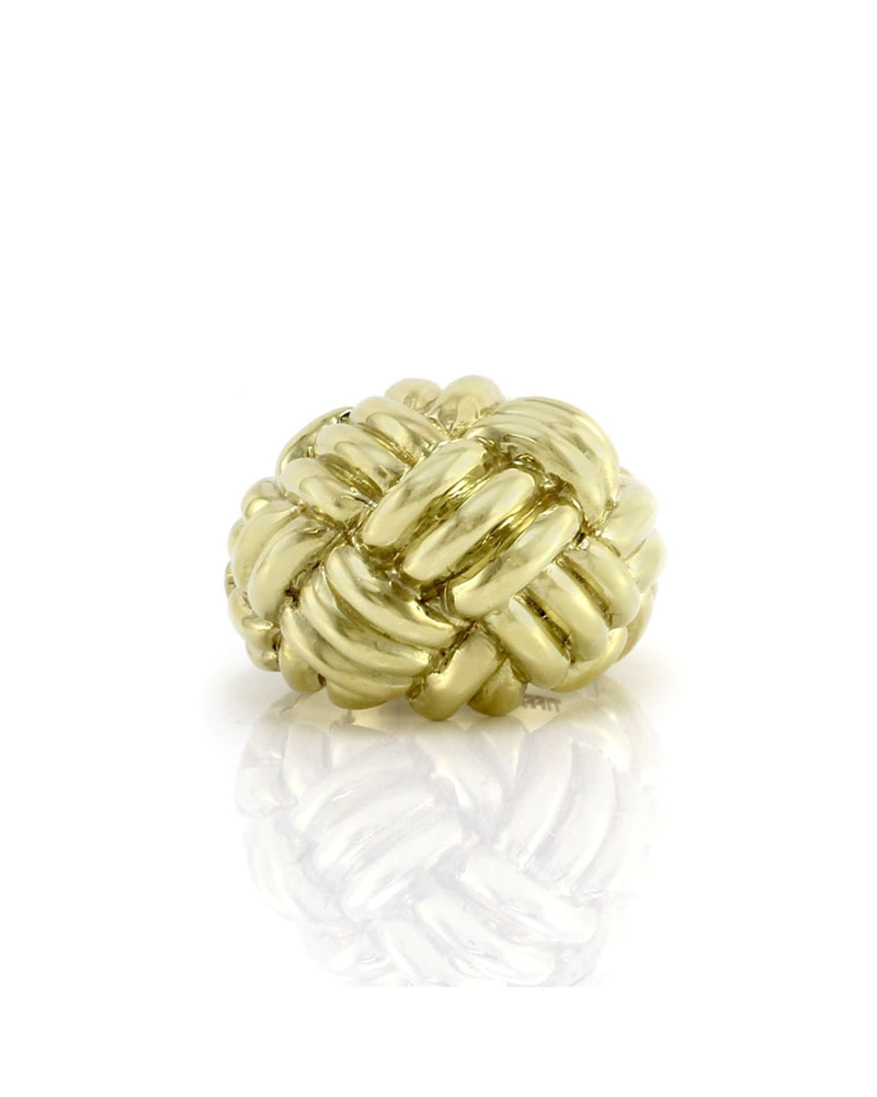 Tiffany & Co Gold Woven Knot Ring