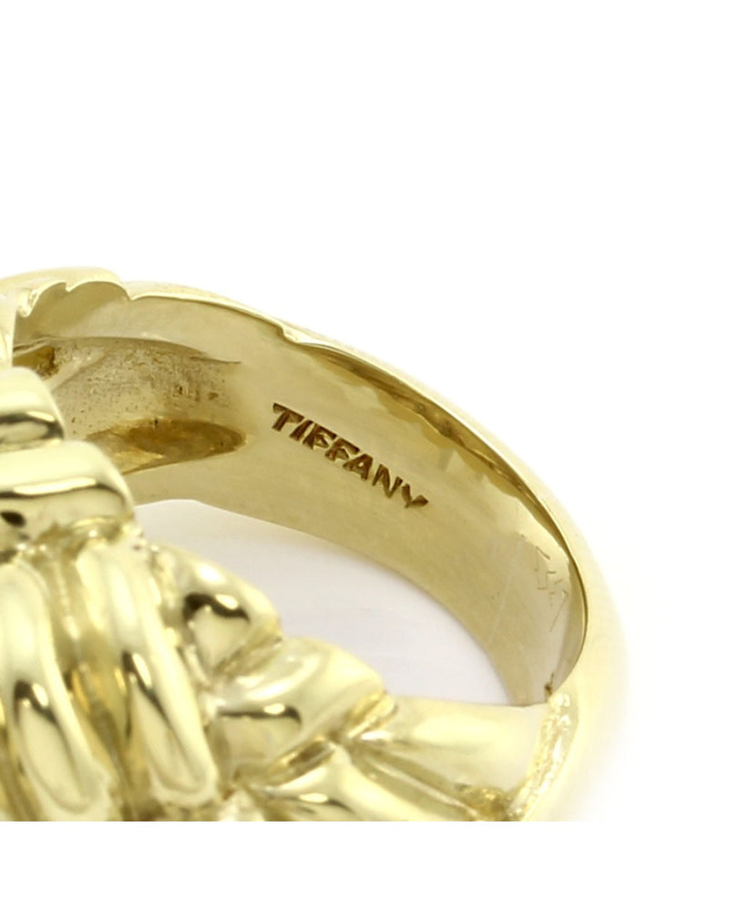 Tiffany & Co Gold Woven Knot Ring