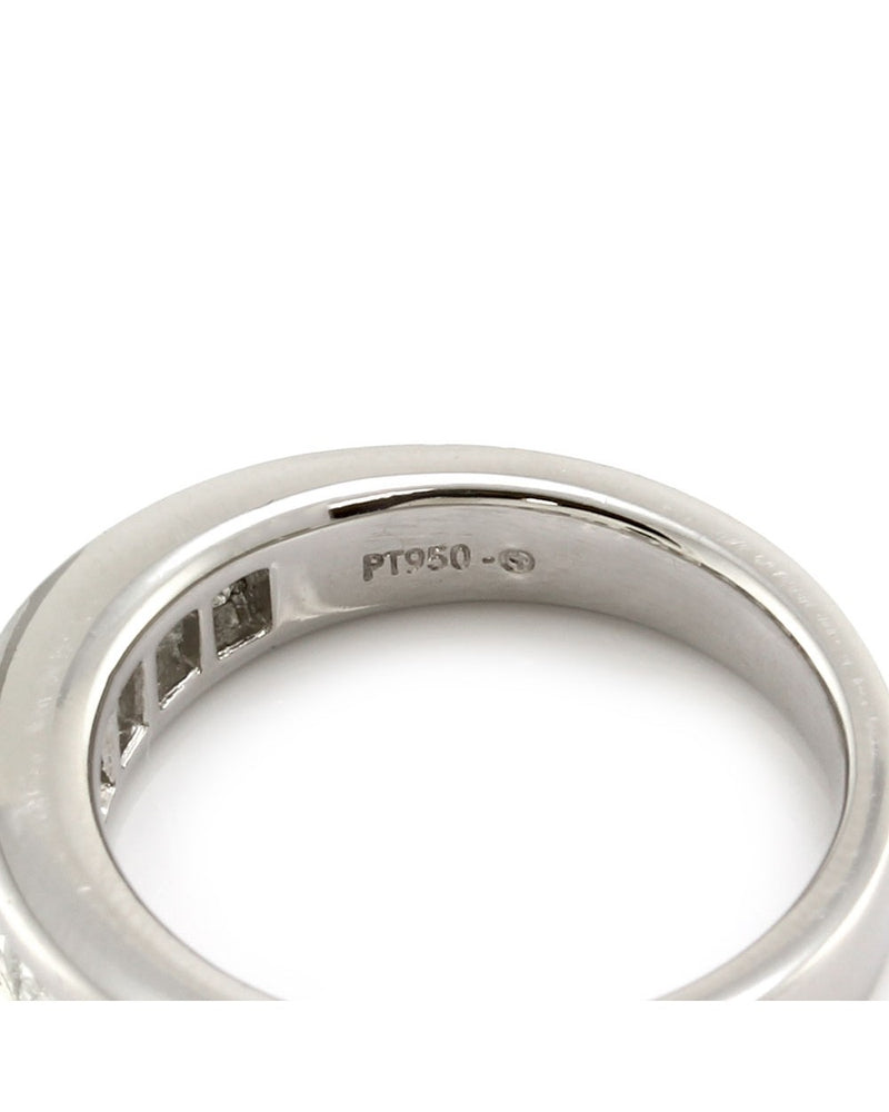 Princess Diamond Band in Platinum