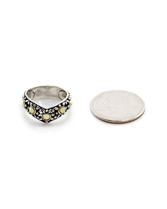 John Hardy Jaisalmer Chevron Ring