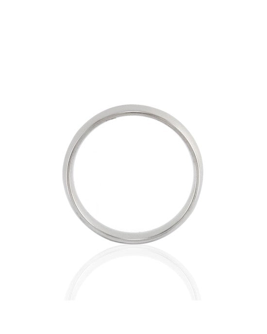 High Polish Wedding Band in Gold, 6.1mm