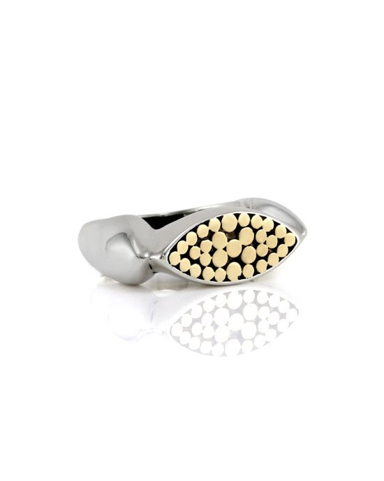 John Hardy Dot Ring in Silver and Gold