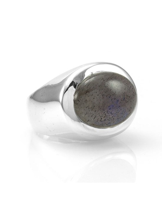 Sterling Silver Labradorite Ring