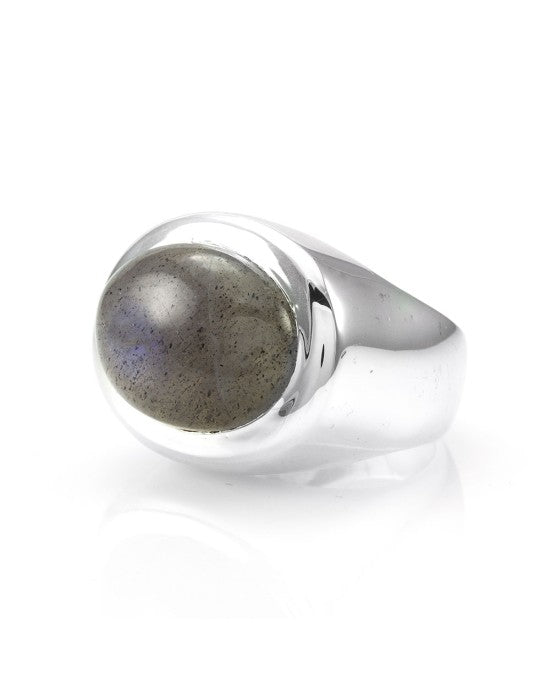 Sterling Silver Labradorite Ring