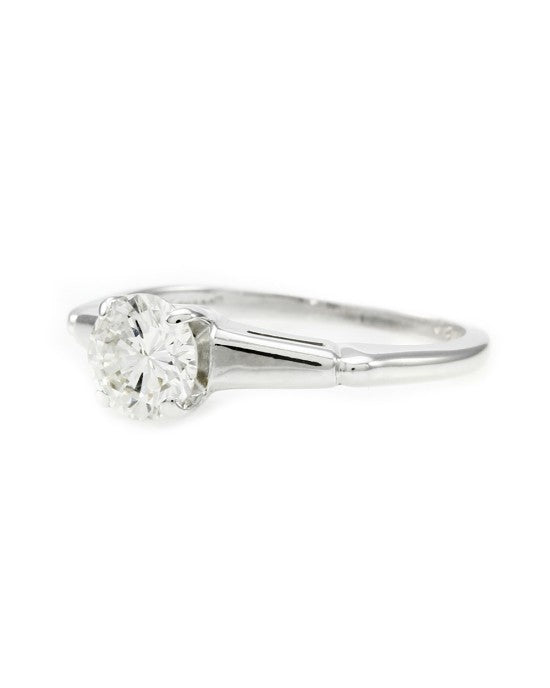 Round Diamond Solitaire Engagement Ring