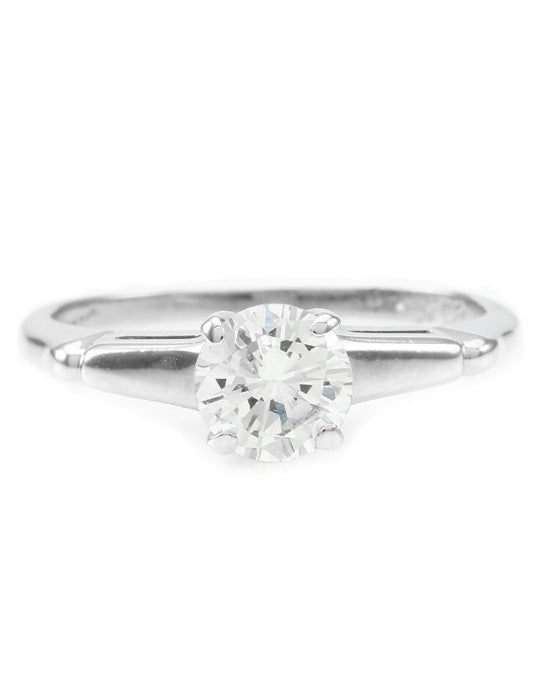 Round Diamond Solitaire Engagement Ring