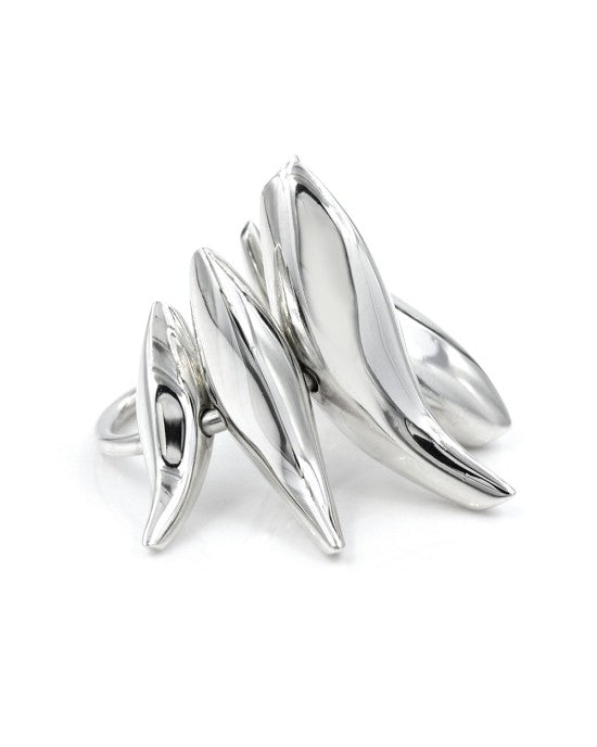 Frank Gehry Fish Ring in Sterling Silver