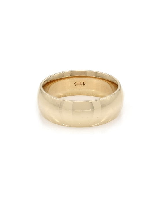 Wide Gold Band