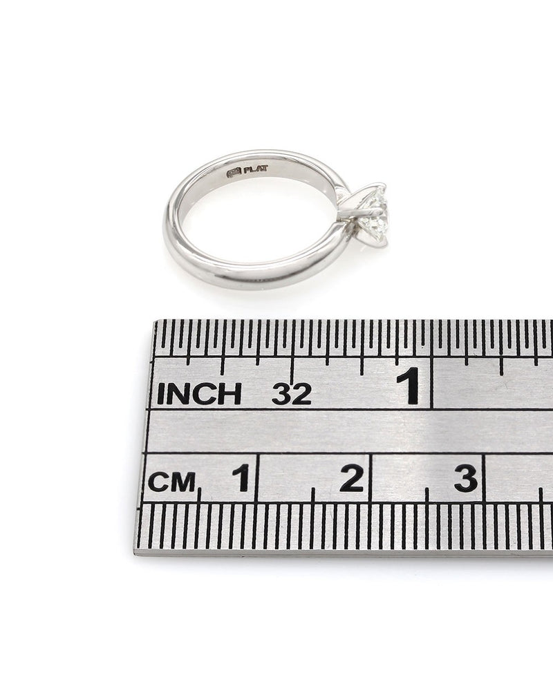 Diamond Solitaire Engagement Ring in Platinum