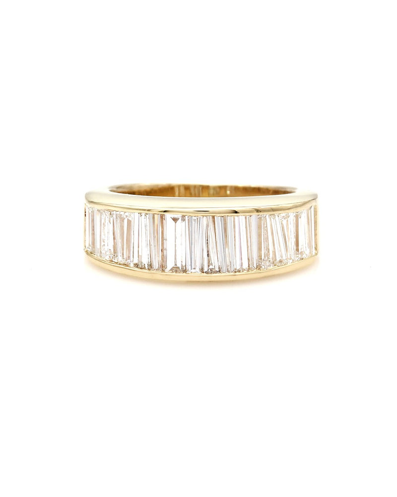 Baguette Diamond Ring in Gold